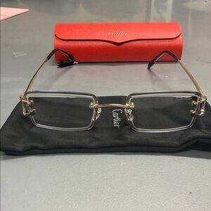 Cartier Glasses in Gold and Silver